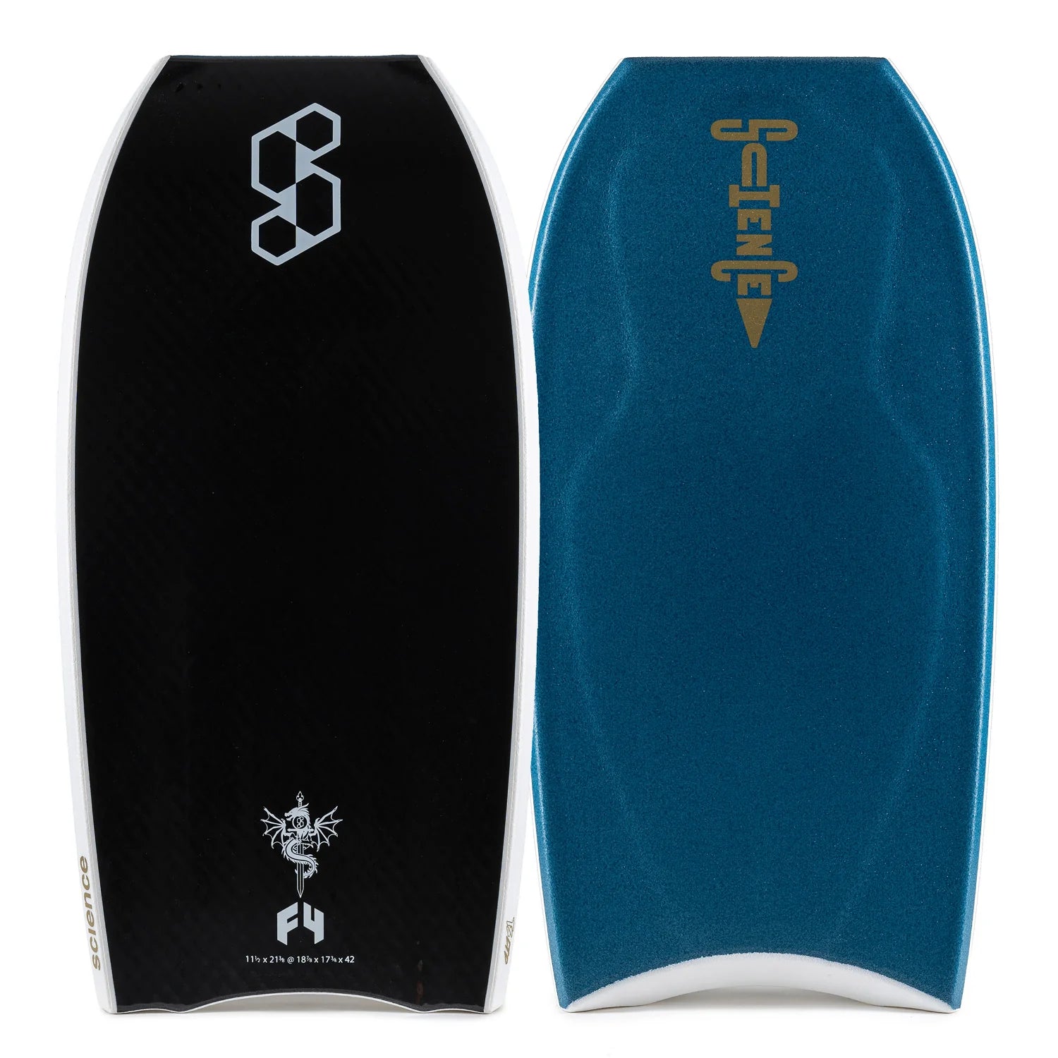 Science TS Tri-Quad Vent Bodyboard