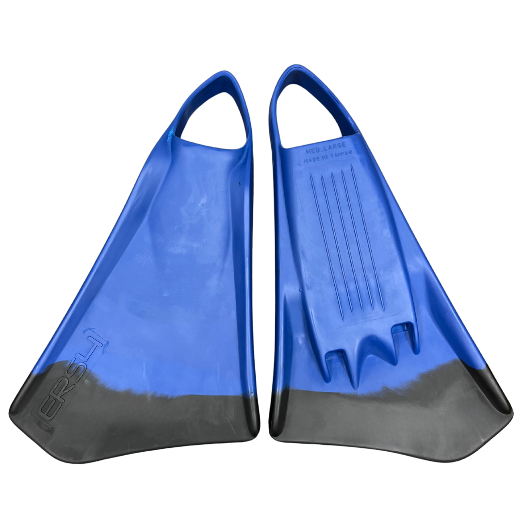 ERS4 Swim Fins Blue/Black Tip - 662 Bodyboard Shop | 662 Bodyboard