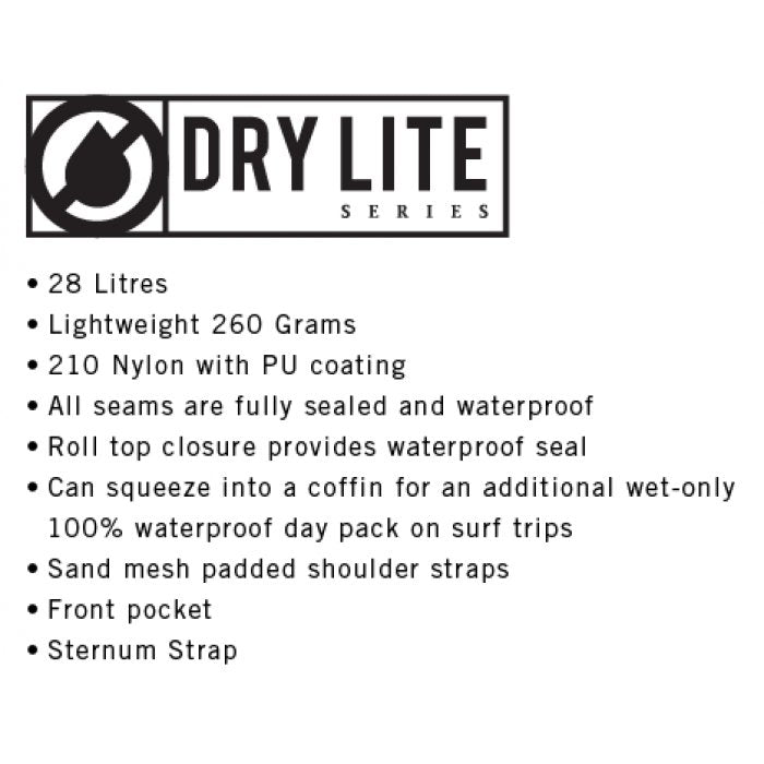 Creatures Of Leisure Dry Lite Day Pack - Waterproof - 662 Bodyboard Shop