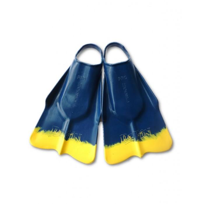 DaFiN Pro Classic Navy/Yellow - 662 Bodyboard Shop