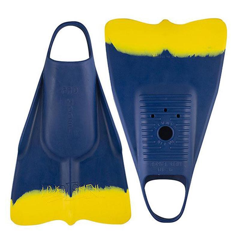 DaFiN Pro Classic Navy/Yellow - 662 Bodyboard Shop