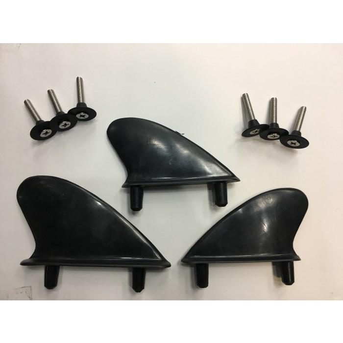 Rubber deals surfboard fins