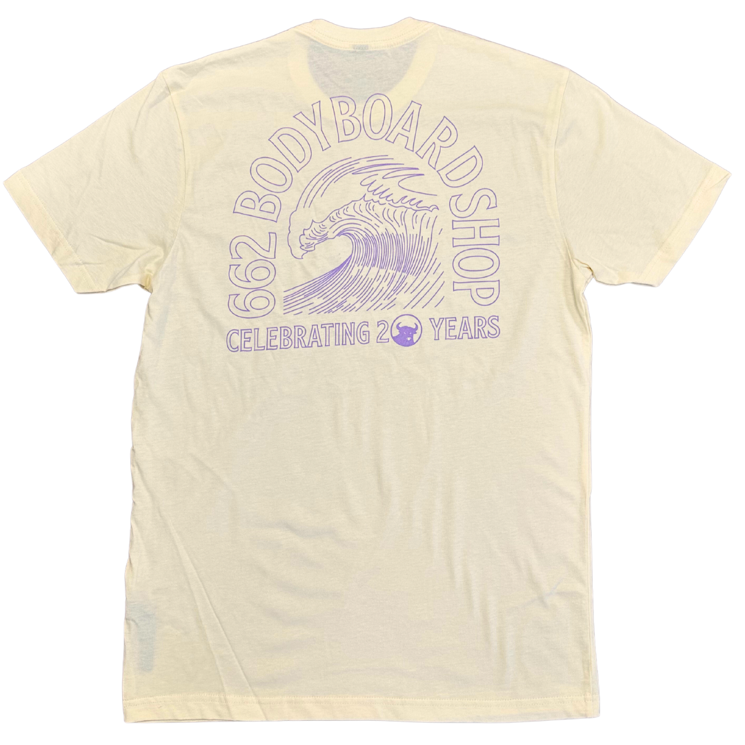 662 20 Year Tee - Bone/Lavender