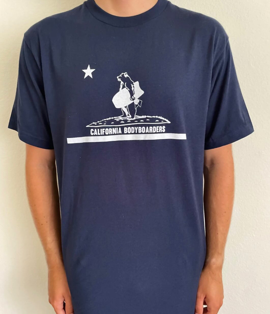 California Bodyboarders Classic Tee - Navy