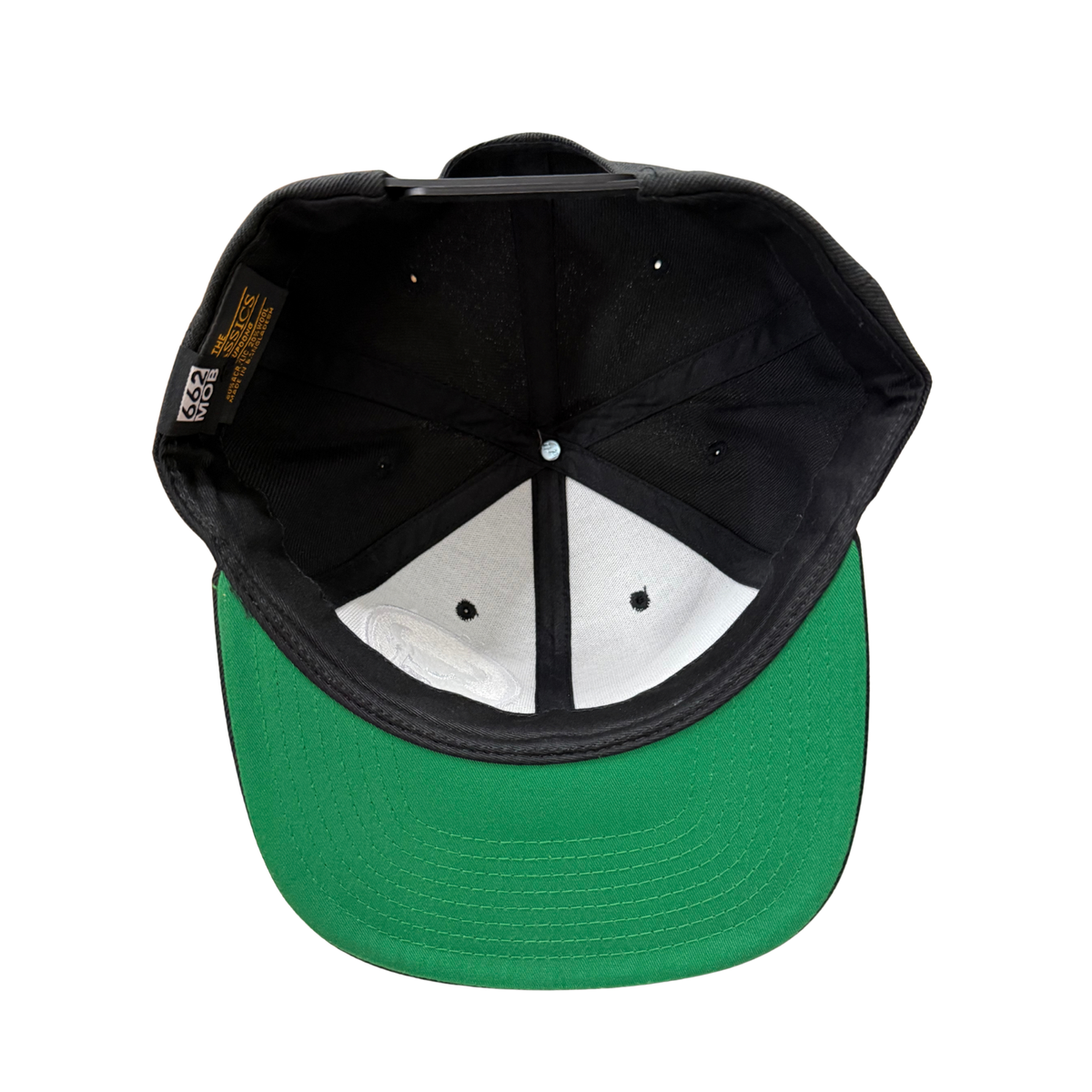 662 Unstructured Snapback - Black