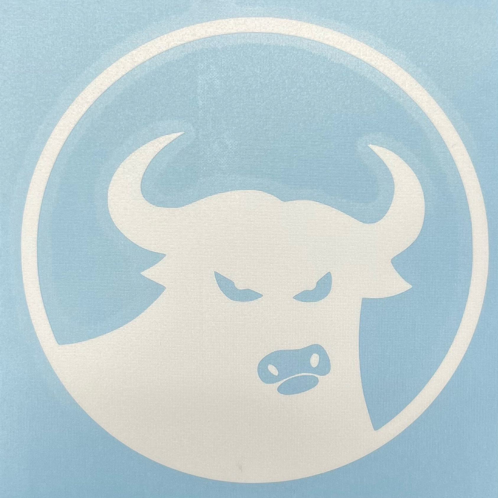 Assorted 662 Bull Die Cut Sticker - 5 1/4"