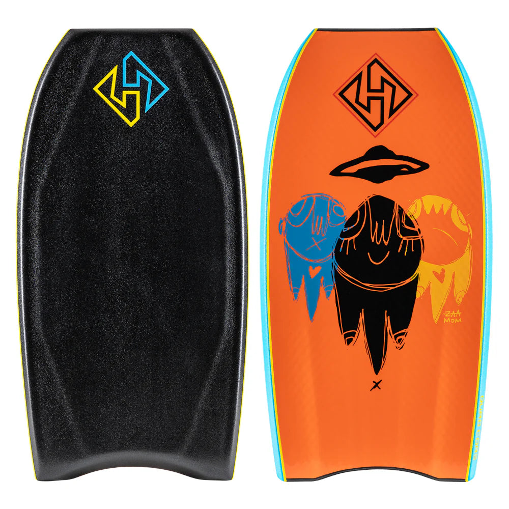 Hubboards Hubb Edition Quadcore Sci-Five - Crescent Tail Bodyboard