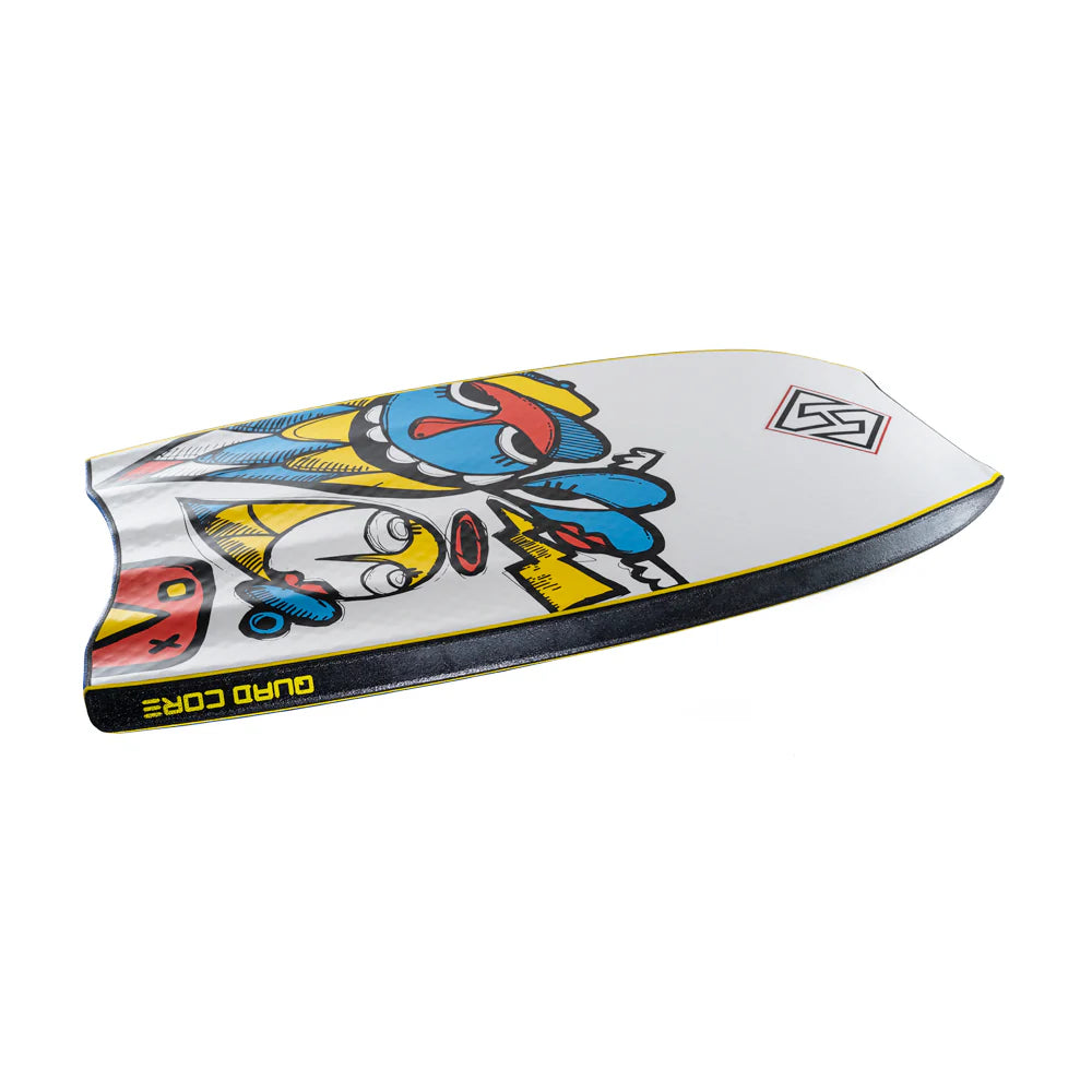 Hubboards Hubb Edition Quadcore Sci-Five - Crescent Tail Bodyboard