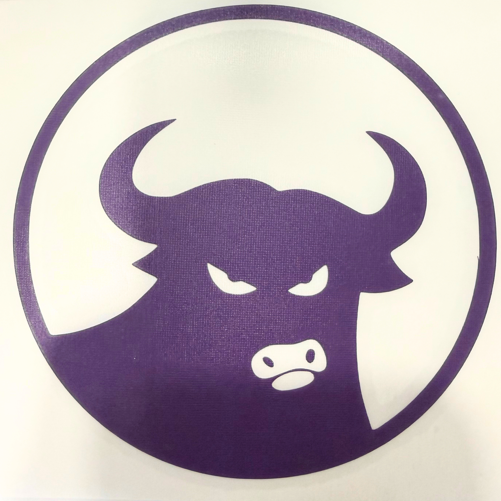 Assorted 662 Bull Die Cut Sticker - 7"