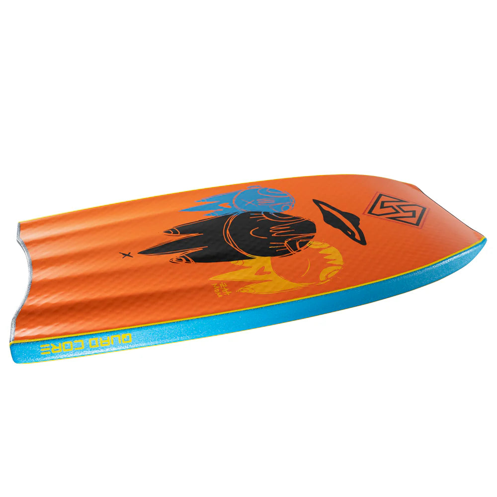 Hubboards Hubb Quadcore Sci-Five - Crescent Tail Bodyboard