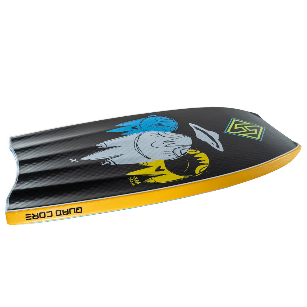 Hubboards Hubb Edition Quadcore Sci-Five - Crescent Tail Bodyboard