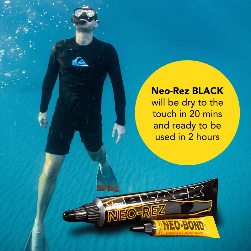 NEO-REZ Black Neoprene Repair 1oz