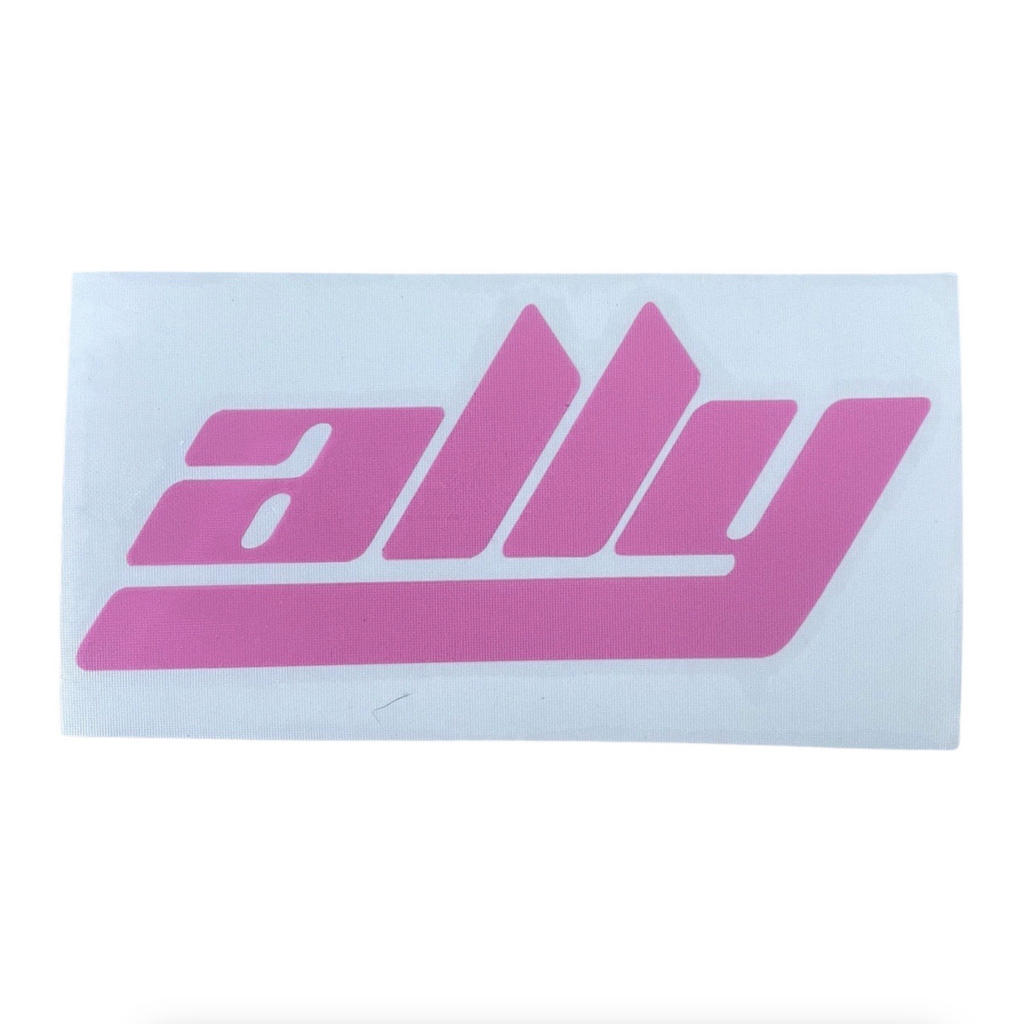 Ally Die Cut Sticker - 2" x 4.5" - Assorted Colors