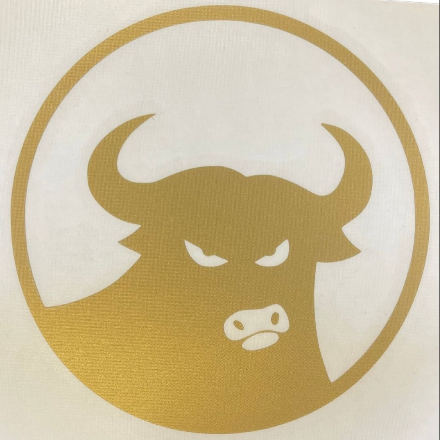 Assorted 662 Bull Die Cut Sticker - 4.5"