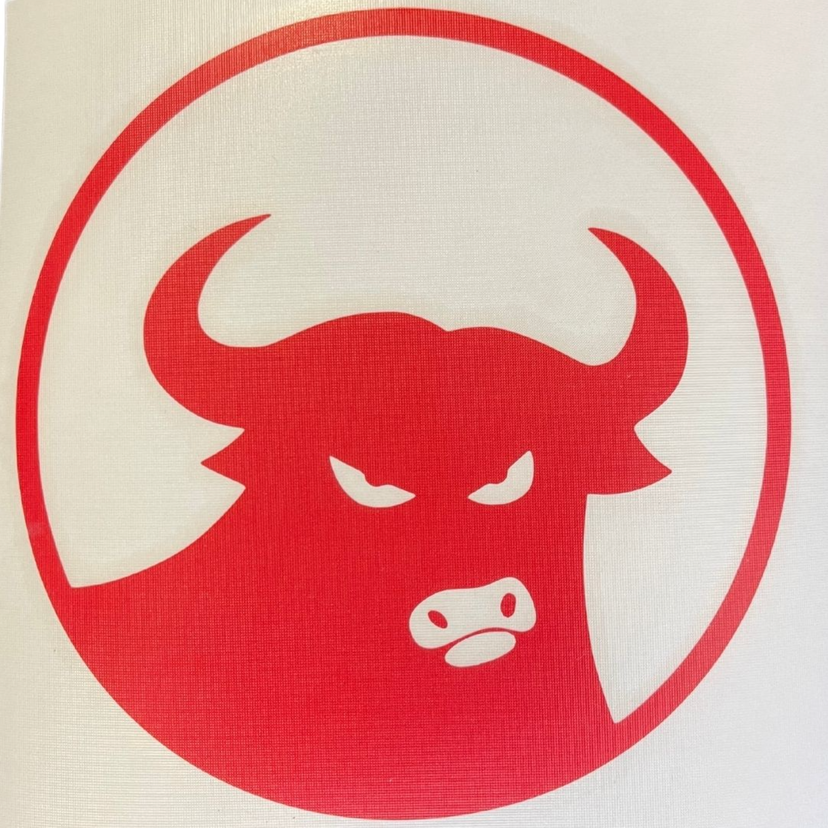 Assorted 662 Bull Die Cut Sticker - 4.5"