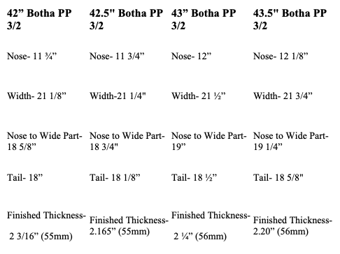 EMPIRE Botha PP+ 3/2 Bodyboard