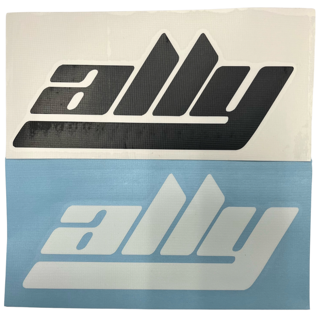 Ally Die Cut Sticker 3" x 7"