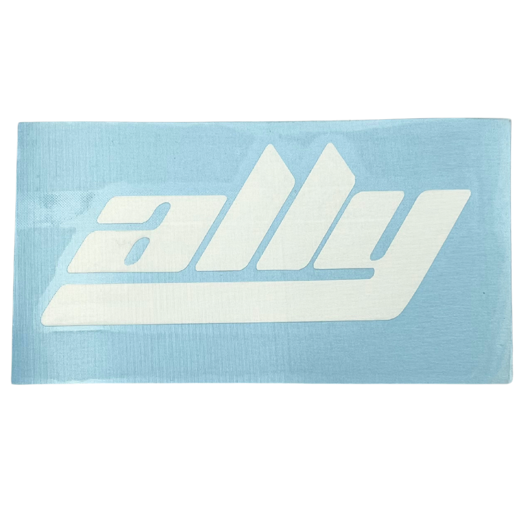 Ally Die Cut Sticker - 2" x 4.5" - Assorted Colors