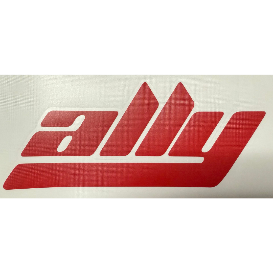 Ally Die Cut Sticker 3" x 7"