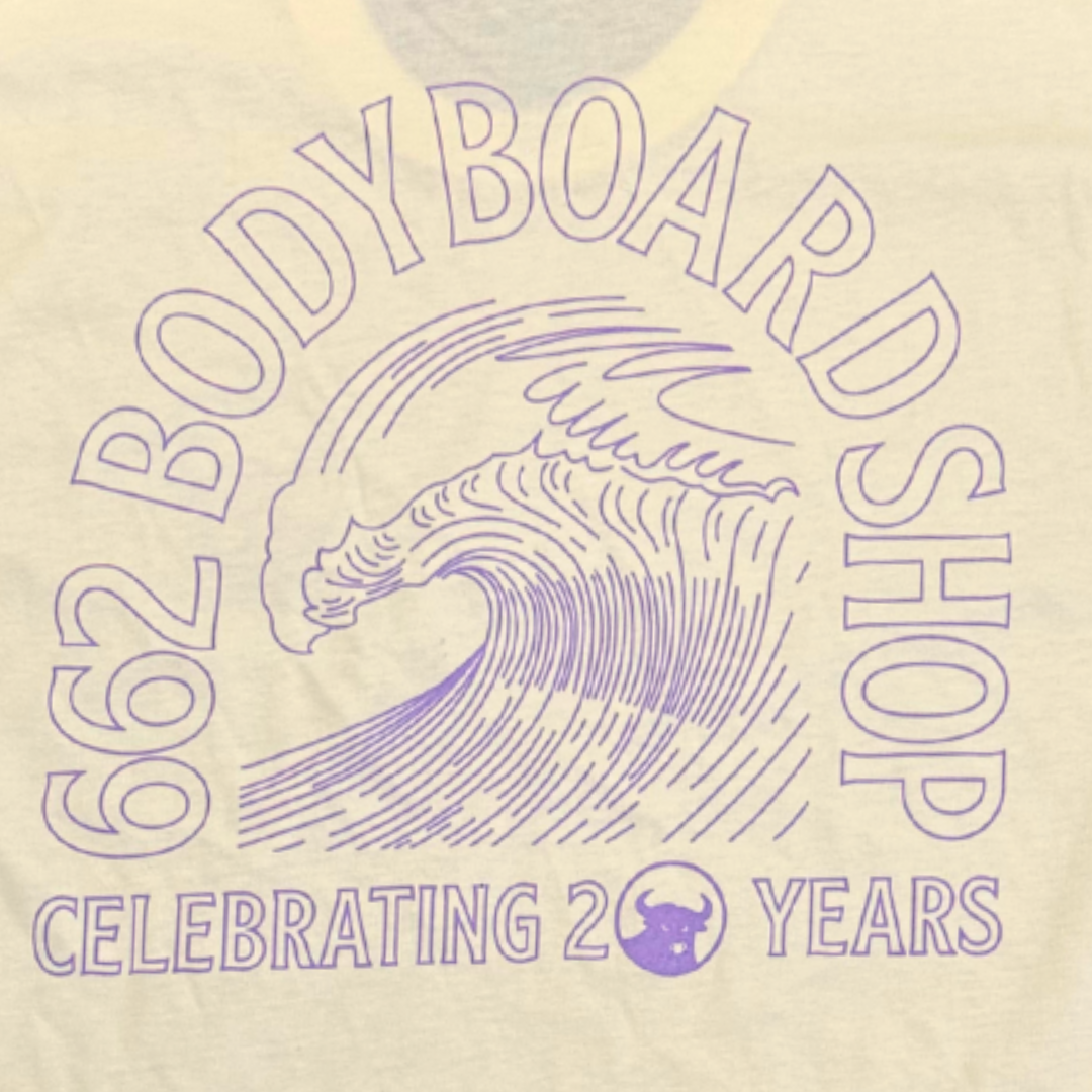 662 20 Year Tee - Bone/Lavender