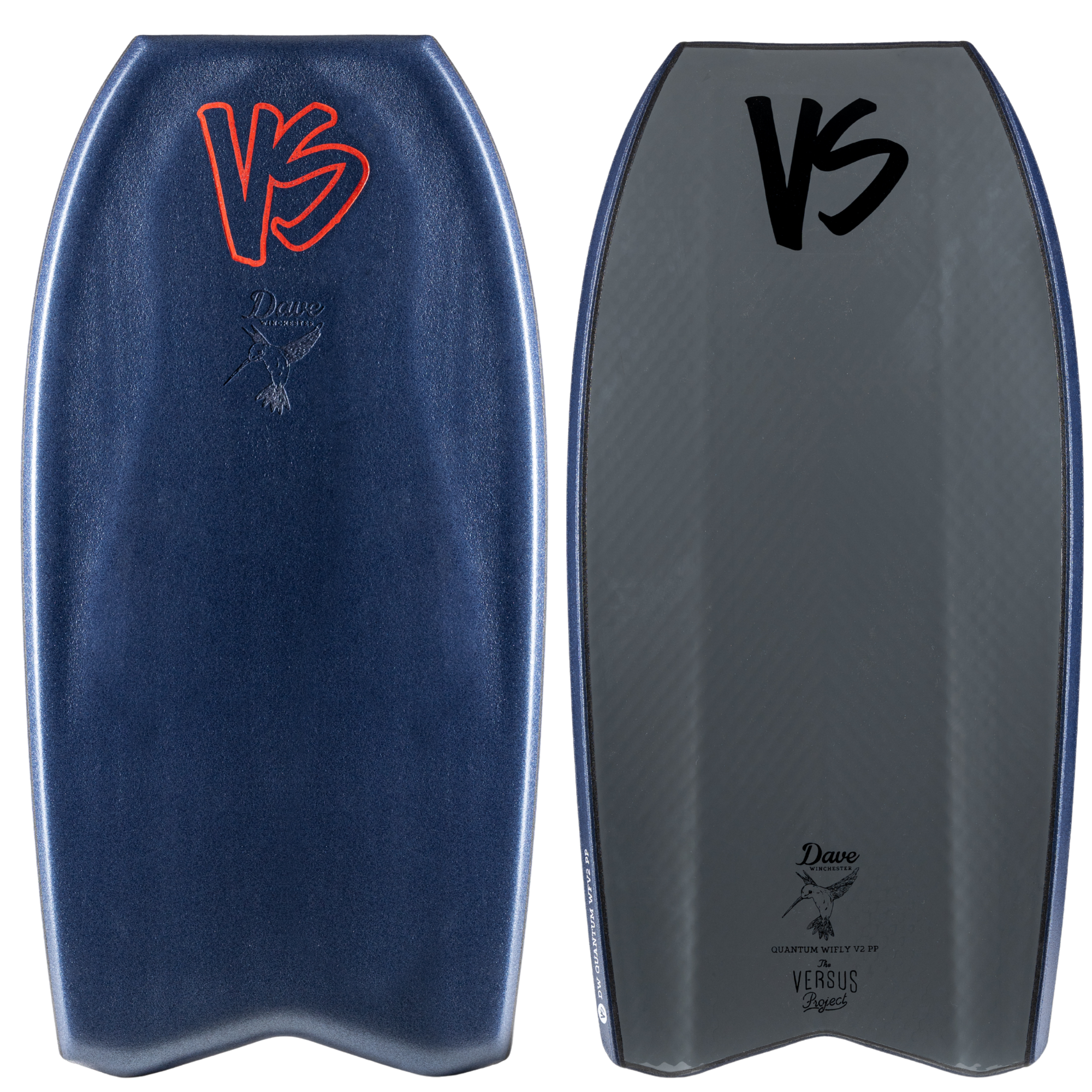 VS Bodyboards Winchester Quad Concave PFS-T + 3DC Contours WiFly Tail