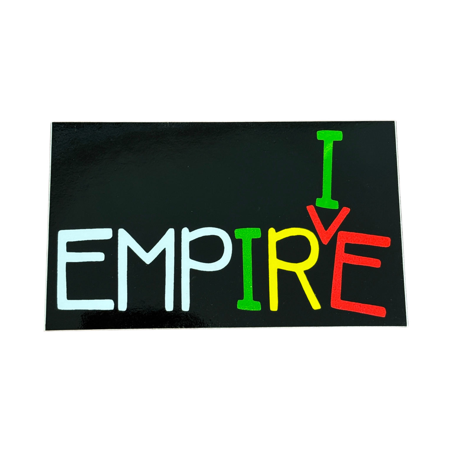 Empire Empirie Rasta Sticker - black