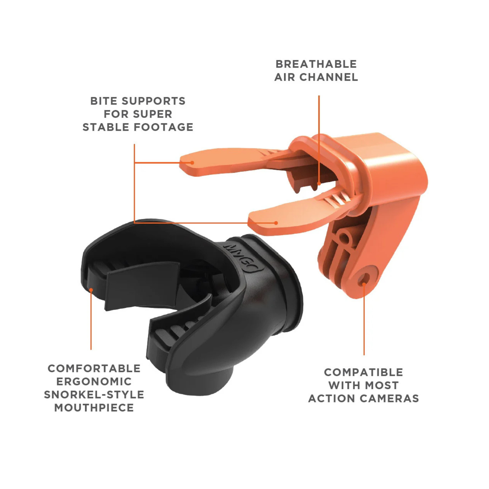 MyGo Mouth Mount for GoPro