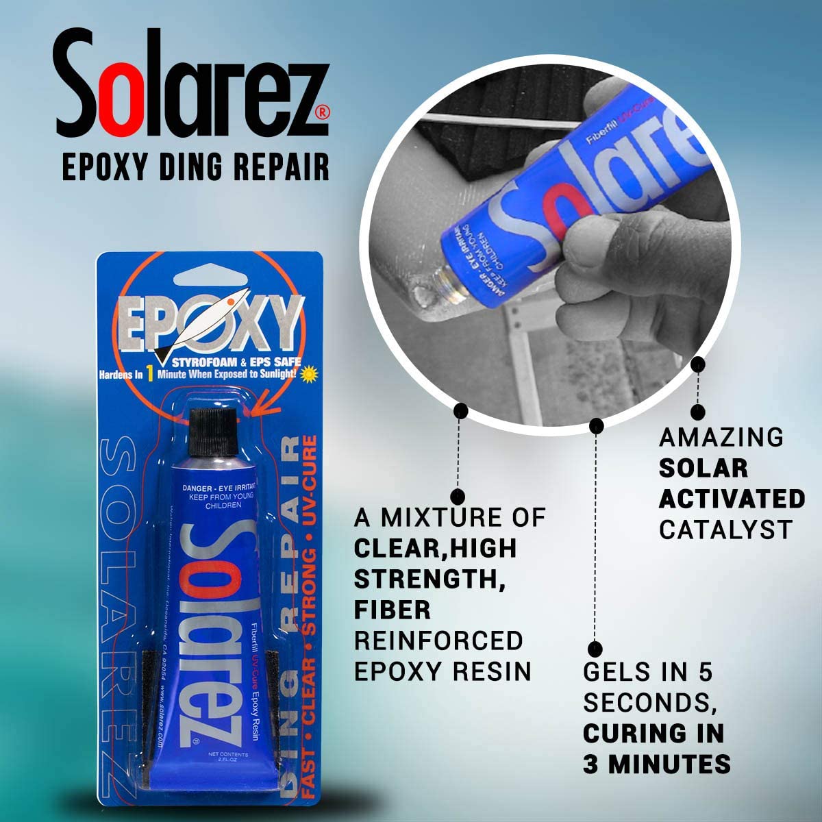 Solarez Epoxy Fiberfill Putty 2oz