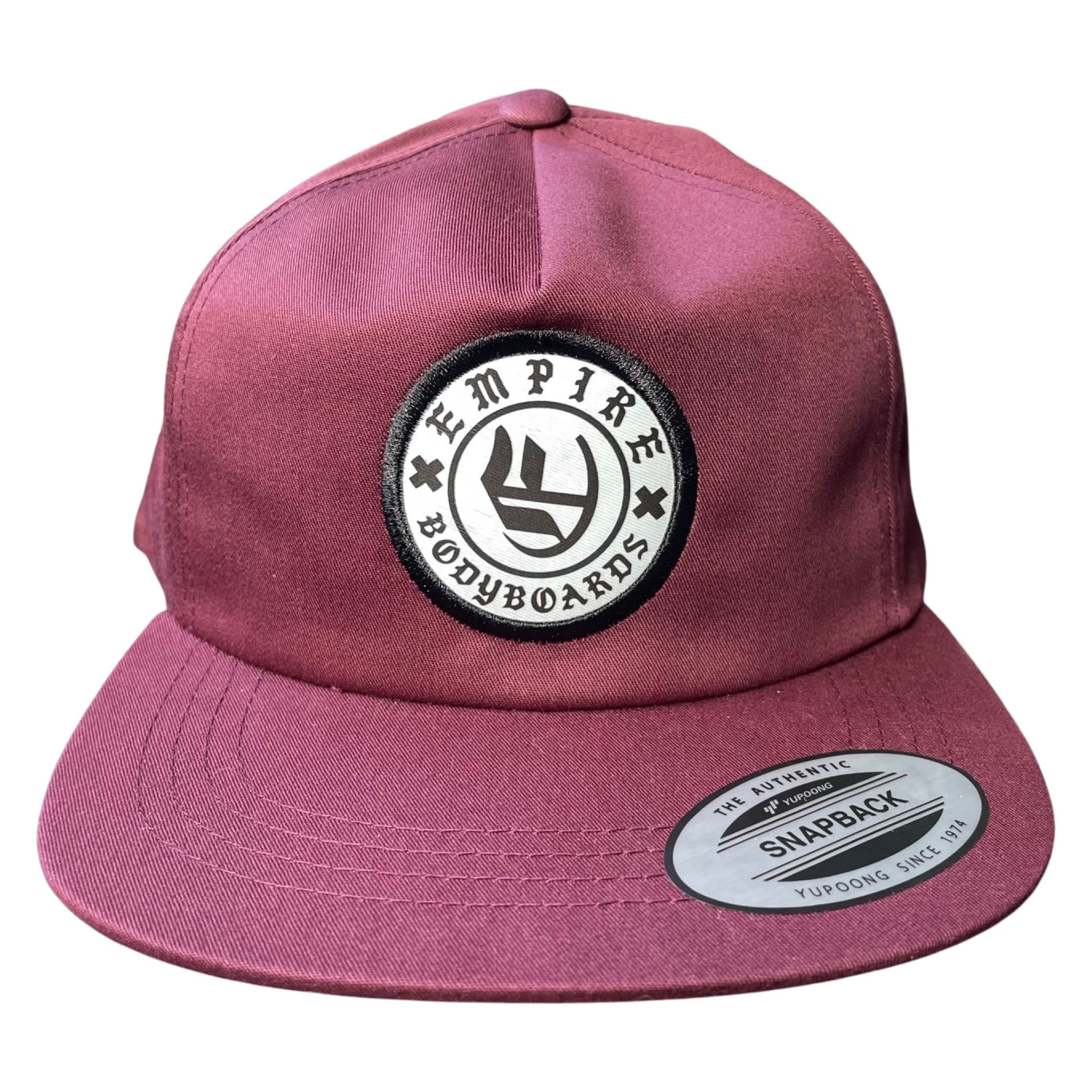 Empire Unstructured Snapback - Maroon