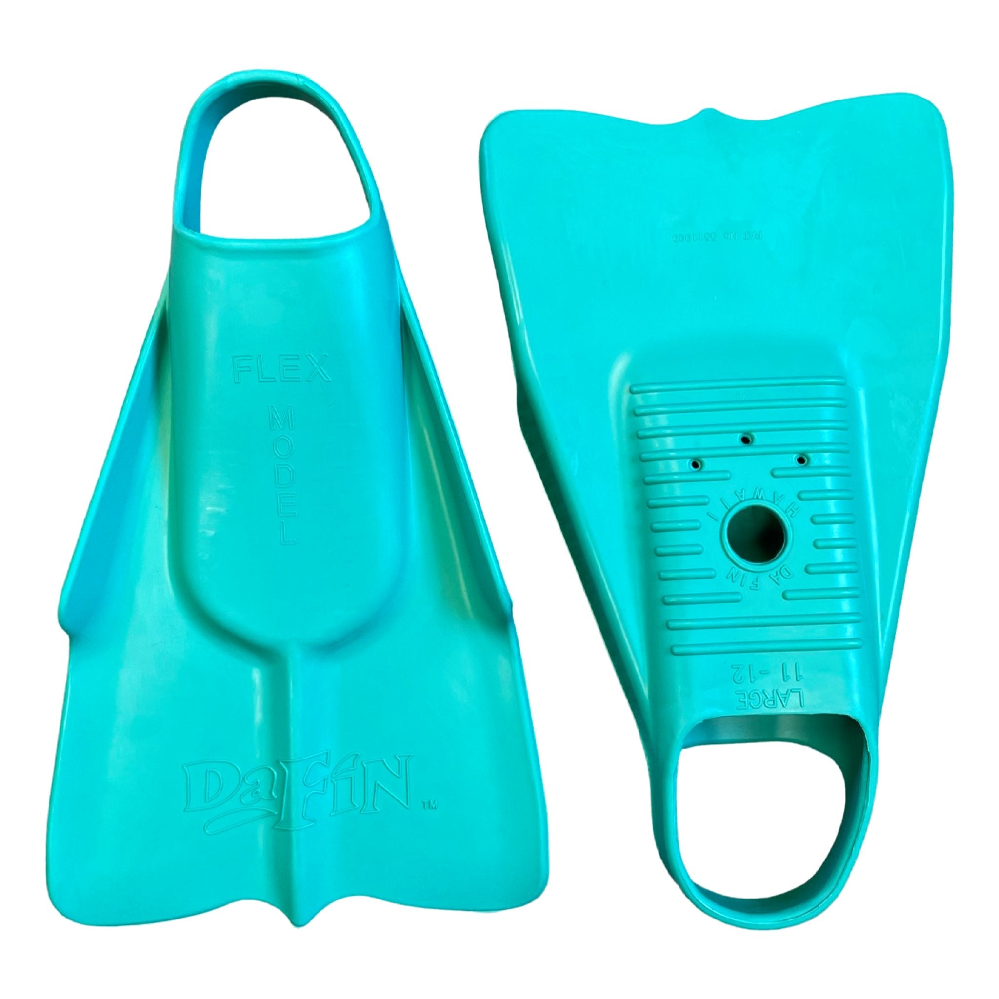 DaFiN Flex Swim Fin in Sea Green - 662 Bodyboard Shop