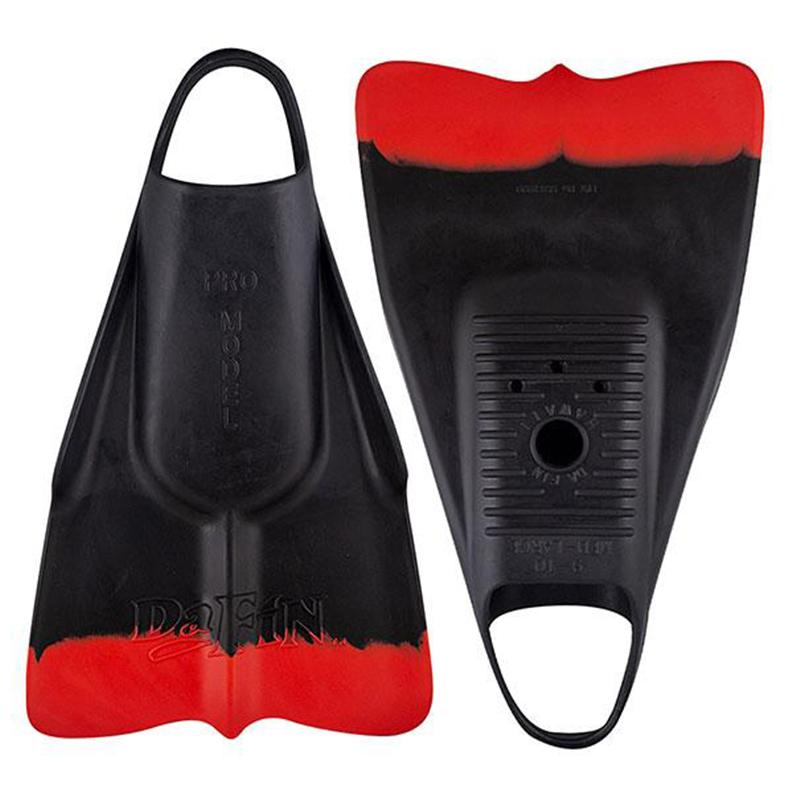 DaFiN Pro Classic Black/Red - 662 Bodyboard Shop