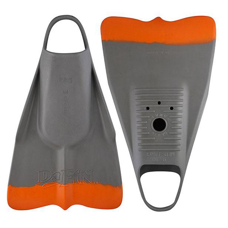 DaFiN Pro Classic Grey/Orange - 662 Bodyboard Shop