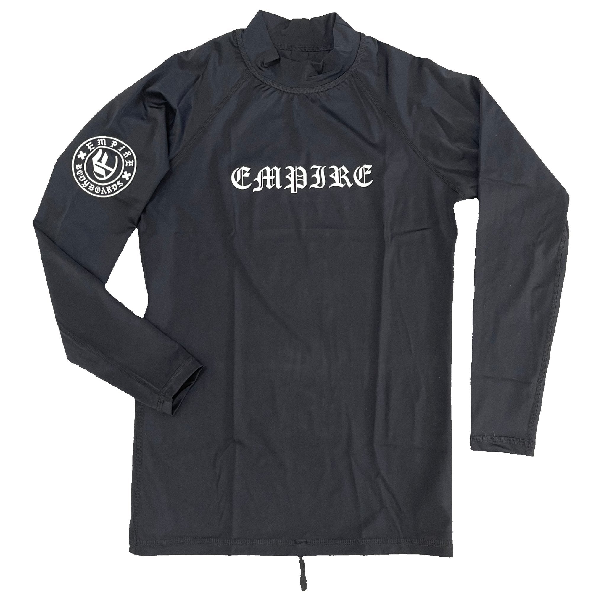 Empire Rashguard - Black - 662 Bodyboard Shop