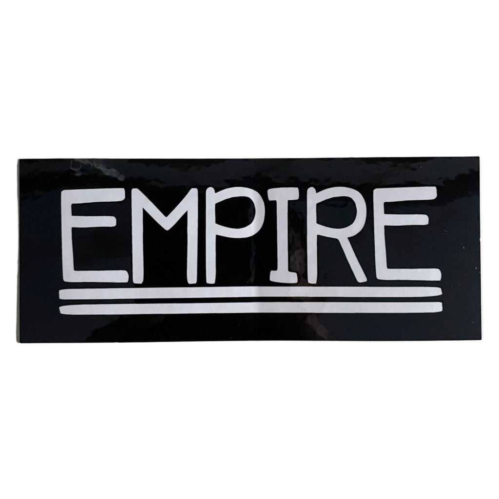 Empire Sticker - black - 662 Bodyboard Shop