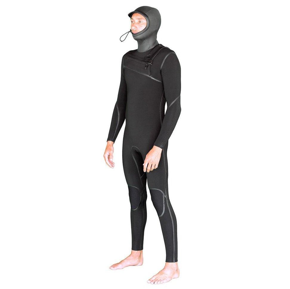 SHIELD 5/4 HOODED CHEST ZIP STEAMER S22 - 662 Bodyboard Shop