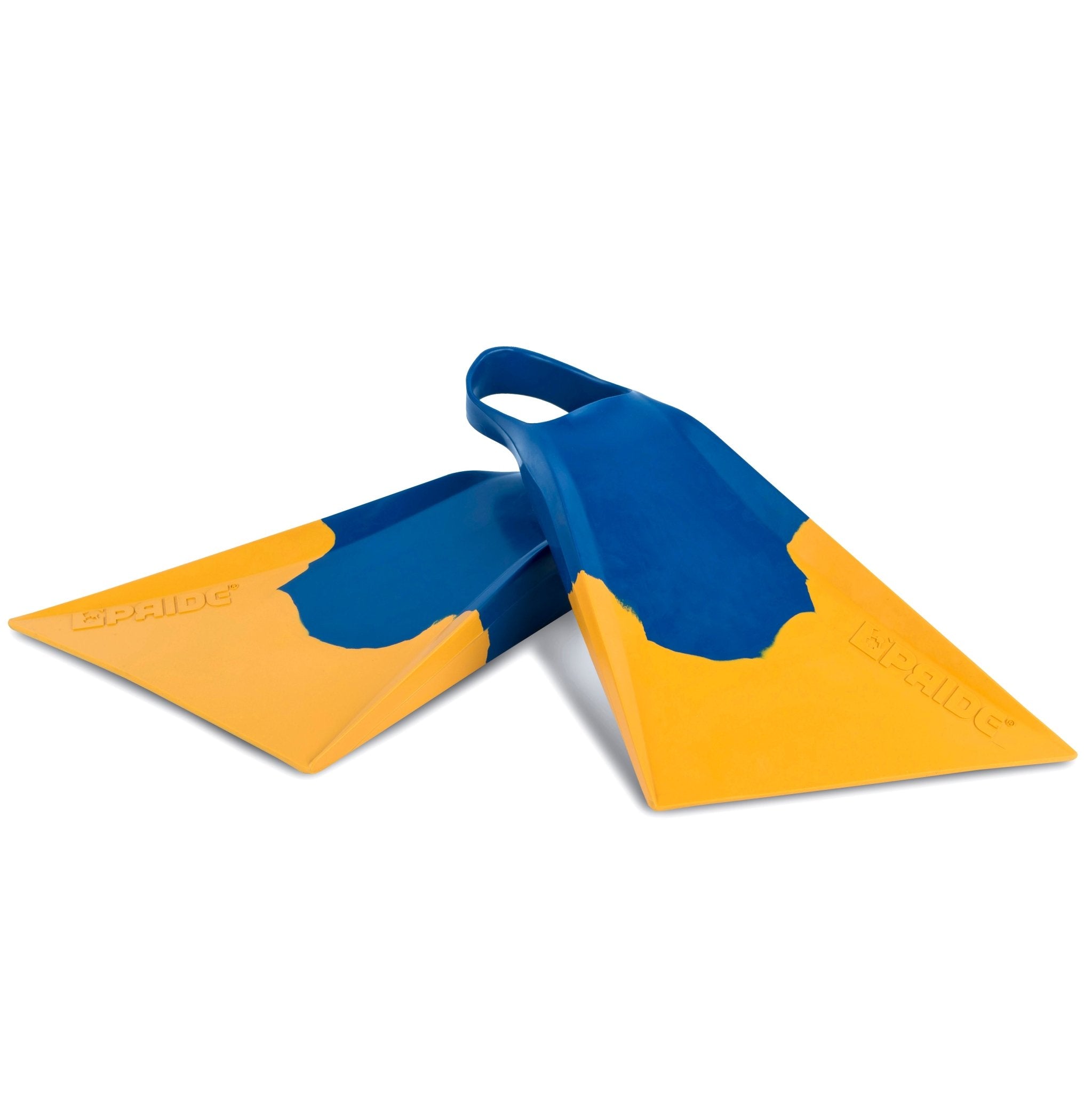 V3 PLC Blue/Sun Gold Swim Fins - 662 Bodyboard Shop