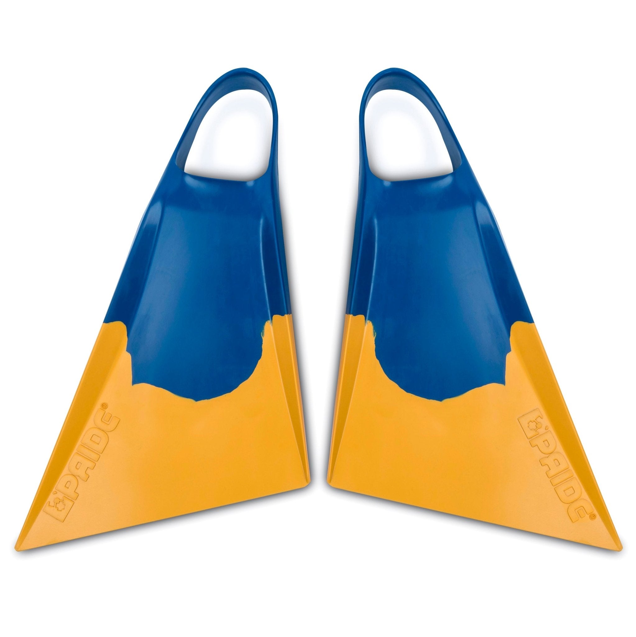 V3 PLC Blue/Sun Gold Swim Fins - 662 Bodyboard Shop